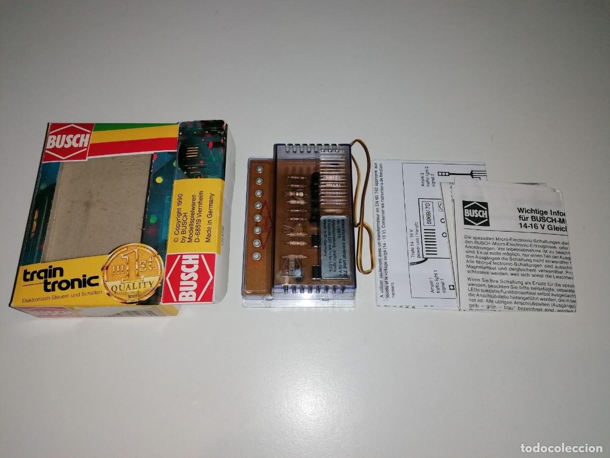 Trains &Eacute;chelle: Busch H0 5970 Interruptor para Sem&aacute;foro para Maqueta de Tren Nuevo