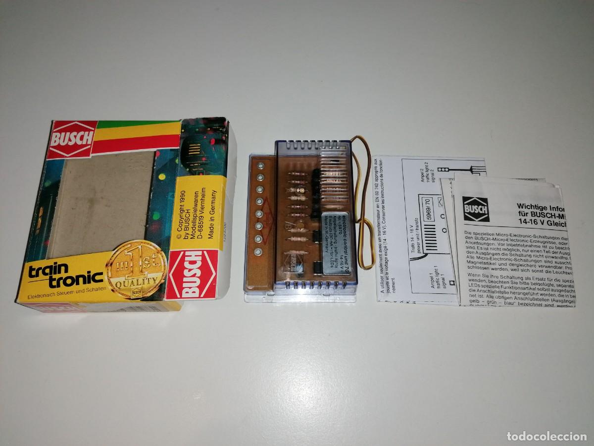 Trains &Eacute;chelle: Busch H0 5970 Interruptor para Sem&aacute;foro para Maqueta de Tren Nuevo
