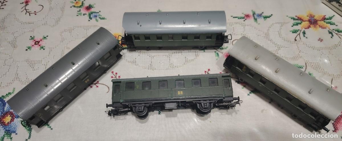 Modelleisenbahnen: LOTE DE VAGONES DE TREN DE LA CASA PIKO ANTIGUOS