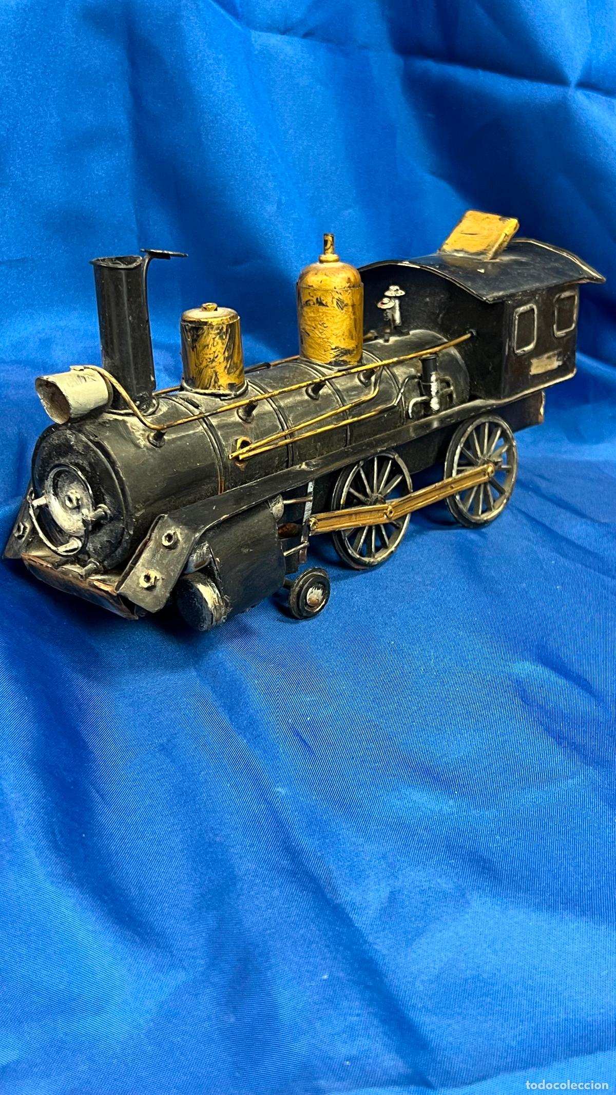 Trains &Eacute;chelle: MAQUETA ARTESANAL: LOCOMOTORA DE VAPOR &rdquo;ESTILO VINTAGE&rdquo;