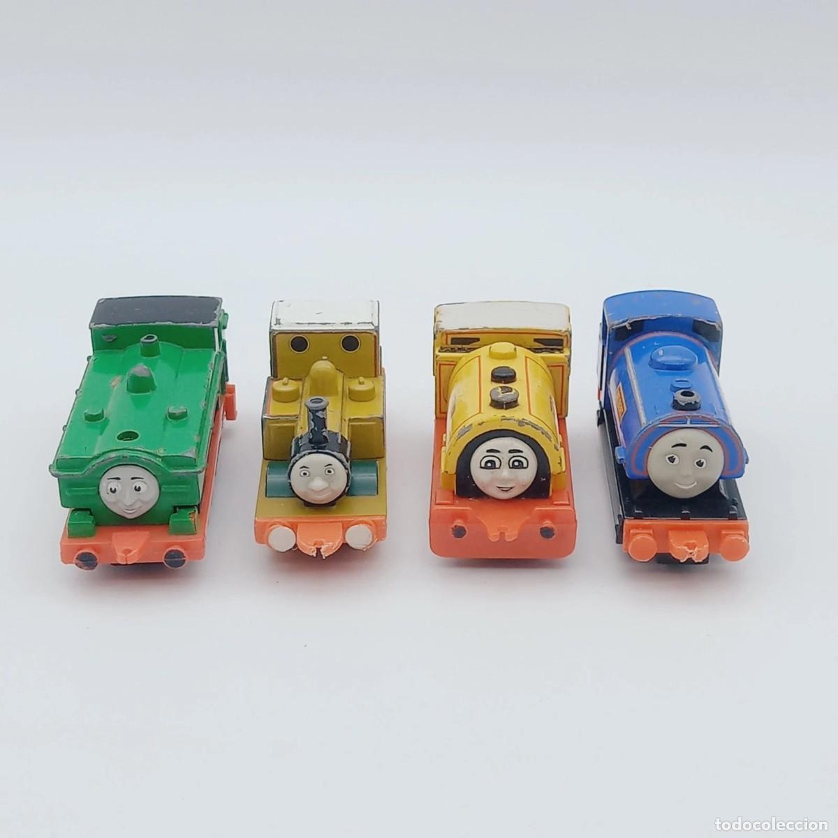 Trains &Eacute;chelle: Lote 4 trenes Thomas & Friends Bill Stepney Wilbert GWR N 8 ERTL 90s vintage