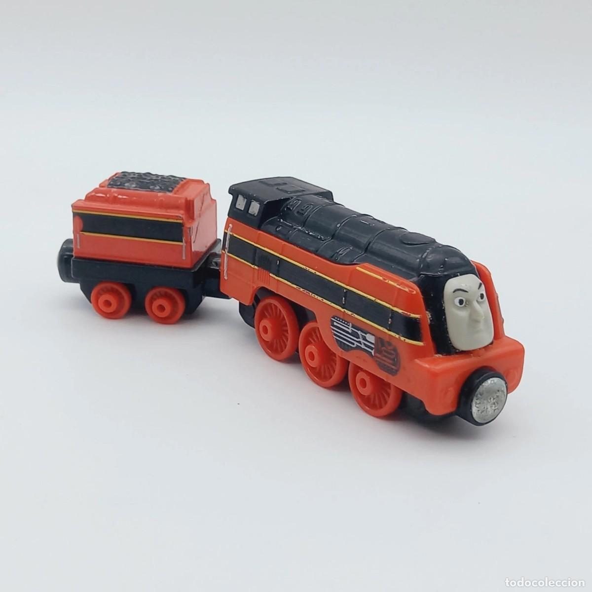 Trains &Eacute;chelle: Tren y vagon Thomas & Friends Racing Axel 2015 Mattel genuine good condition