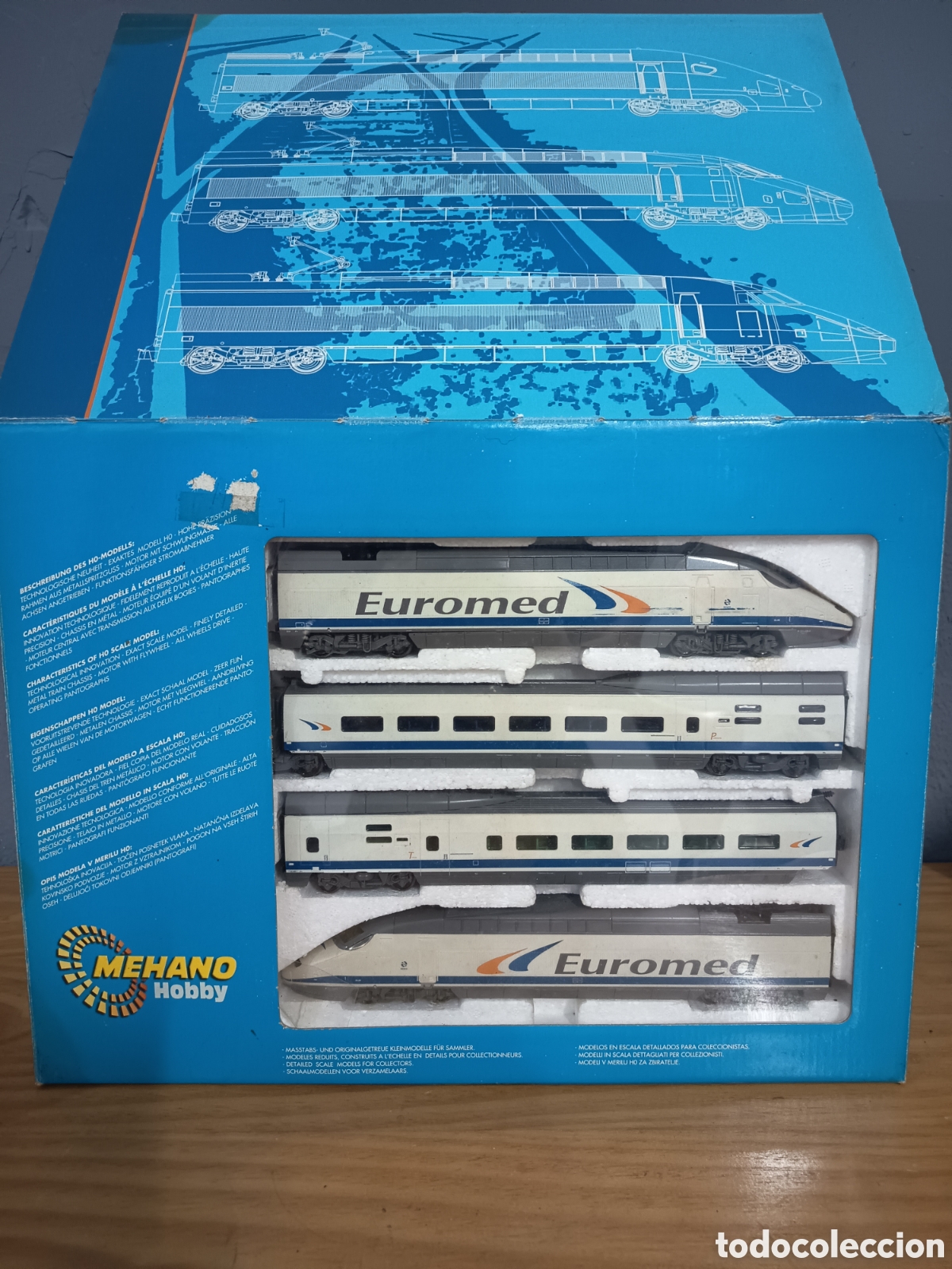 Trenes Escala: MEHANO HOBBY TREN AVE RENFE IMPECABLE EN SU CAJA Y MANUALES ORIGINALES