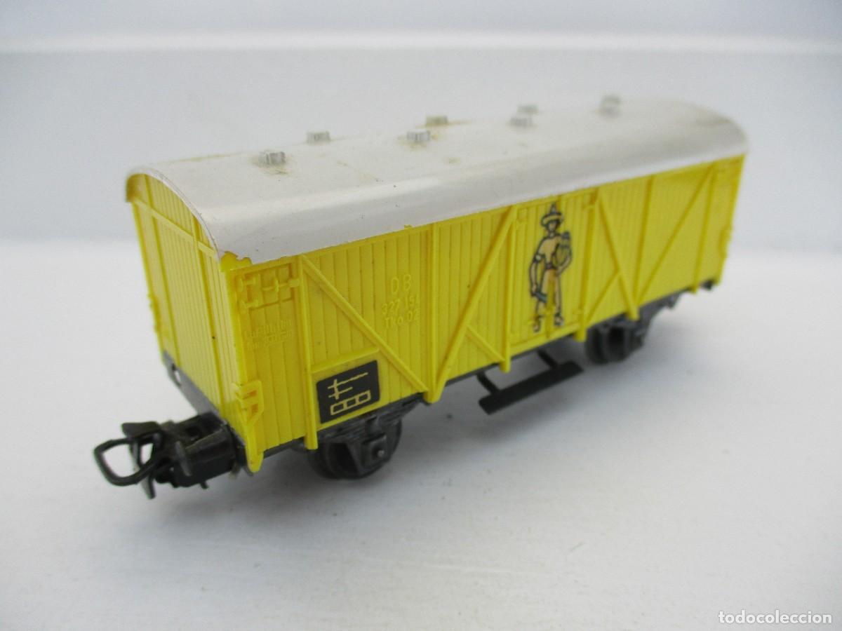 Trenes escala: VAGON MERCANCIA ESCALA HO REF AD - Foto 2