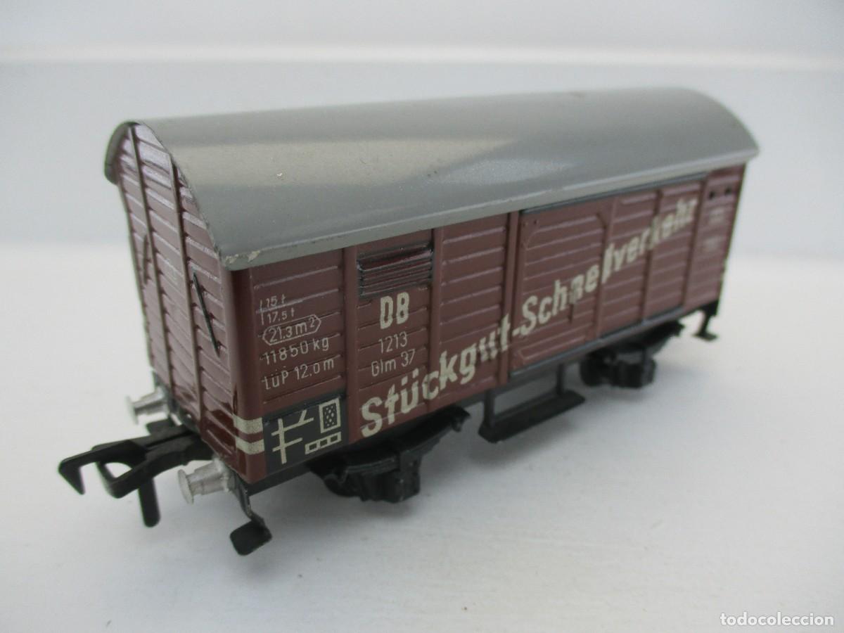 Trenes escala: VAGON MERCANCIA ESCALA HO REF AG - Foto 1