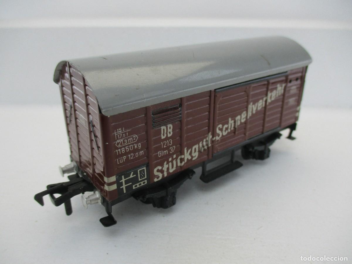 Trenes escala: VAGON MERCANCIA ESCALA HO REF AG - Foto 2