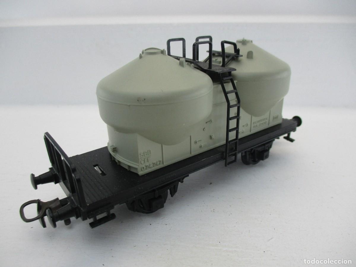 Trenes escala: VAGON MERCANCIA ESCALA HO REF AG - Foto 1