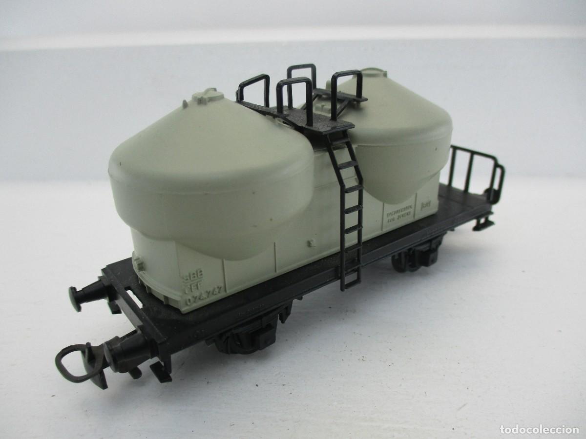 Trenes escala: VAGON MERCANCIA ESCALA HO REF AG - Foto 2