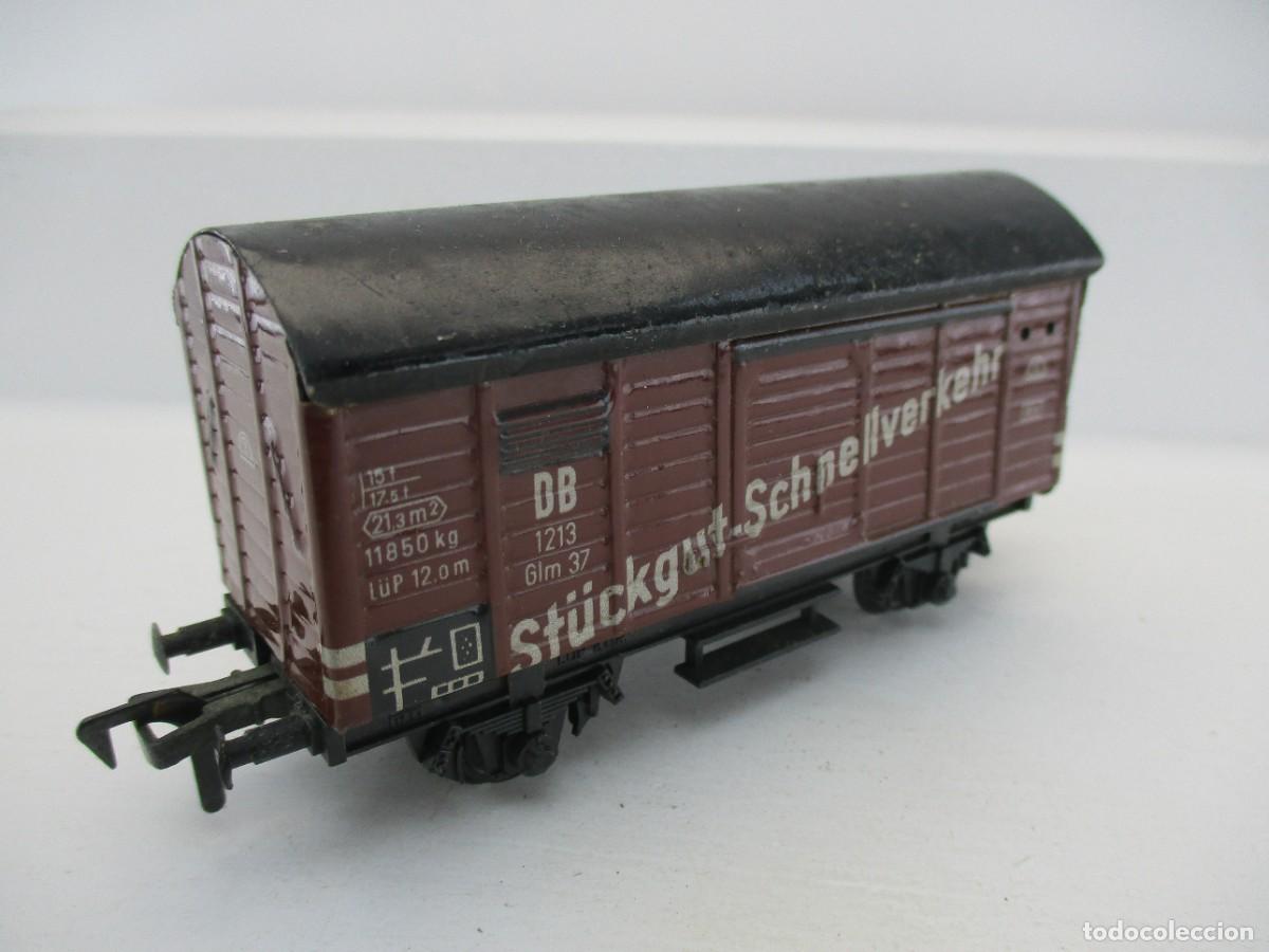 Trenes escala: VAGON MERCANCIA ESCALA HO REF AG - Foto 1