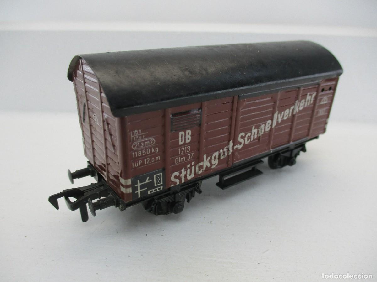 Trenes escala: VAGON MERCANCIA ESCALA HO REF AG - Foto 2