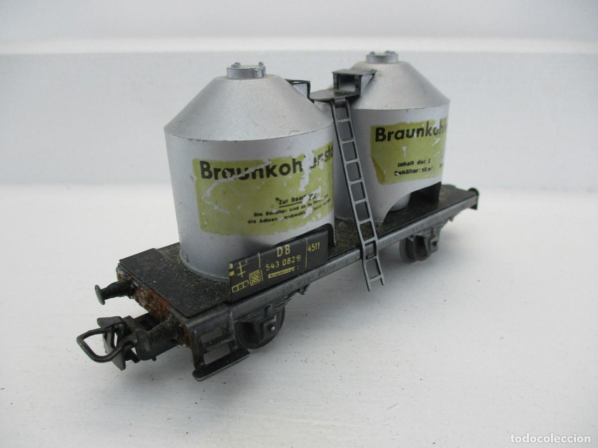 Trenes escala: VAGON MERCANCIA ESCALA HO REF AK - Foto 2