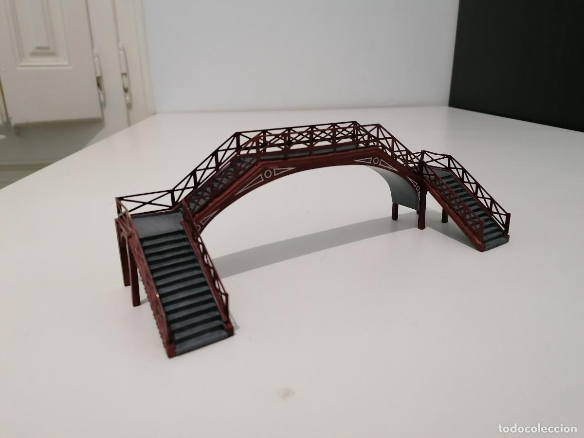Trenes Escala: Vollmer H0 Pasarela V&iacute;a de Tren para Maqueta de Tren Buen Estado