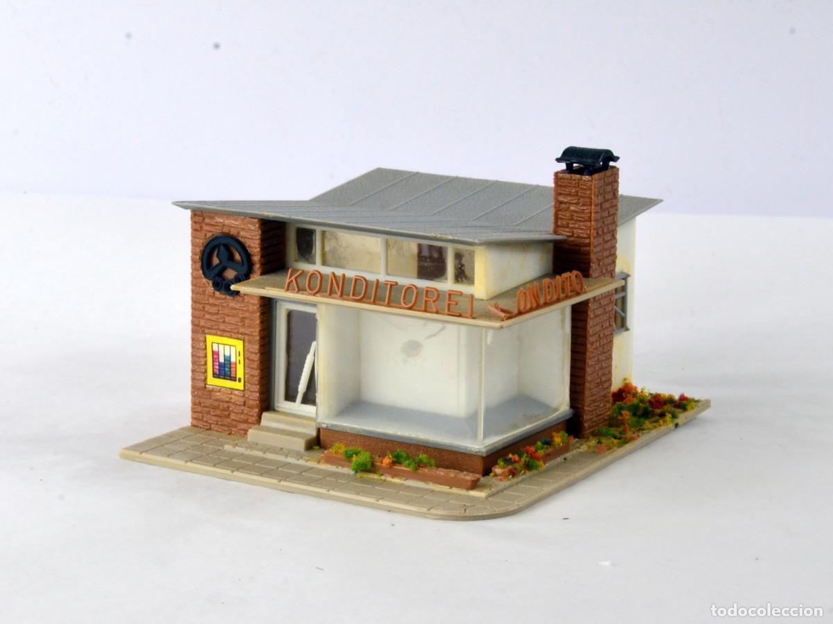 Trenes escala: Faller Edificio Escala H0 1:87 Confiter&iacute;a - Foto 1