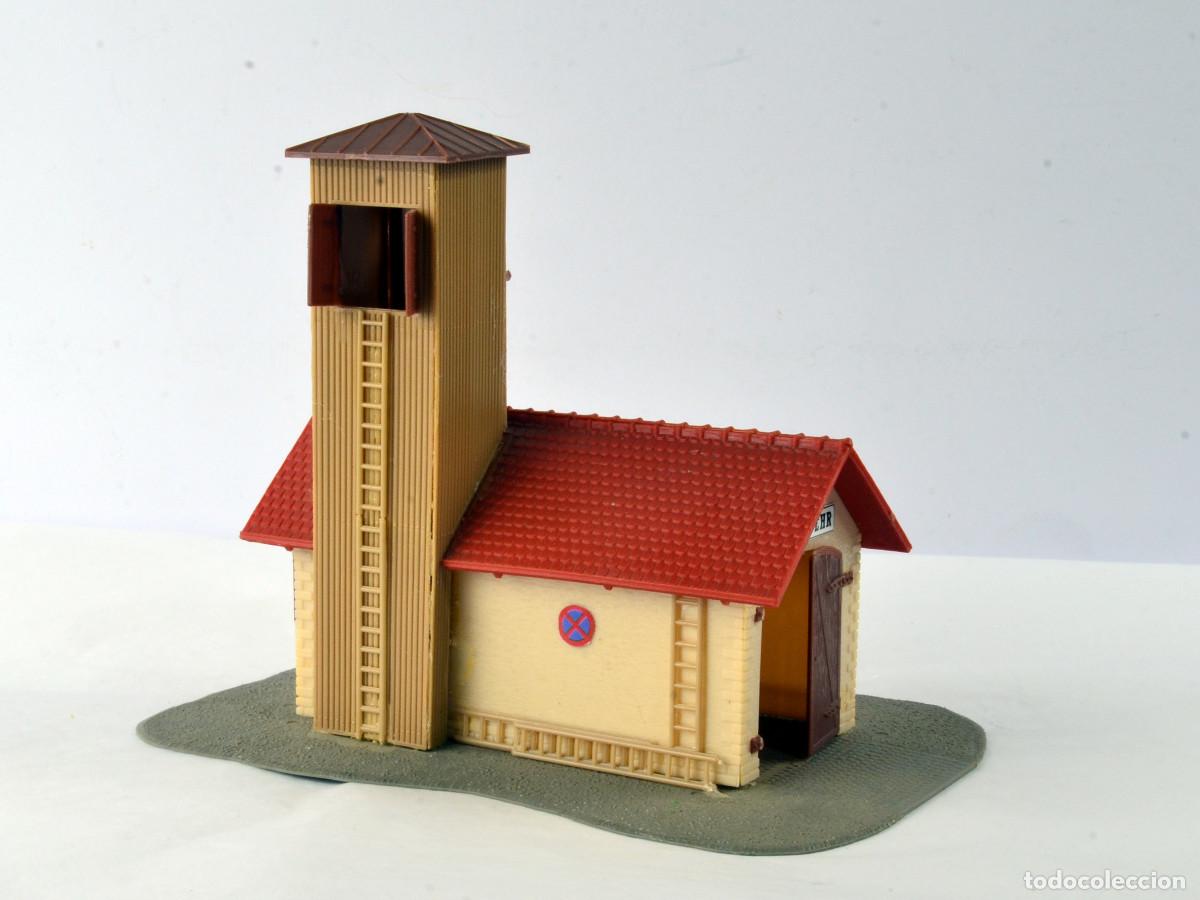Trenes Escala: Edificios Escala H0 1:87 Estaci&oacute;n de Bomberos Rural