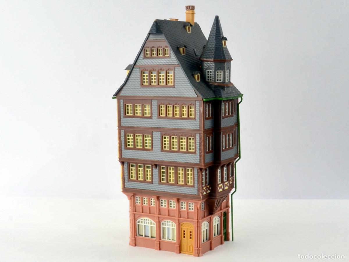 Trenes Escala: Faller Edificio Escala H0 1:87 Casa Hist&oacute;rica R&ouml;merberg Grosser Engel