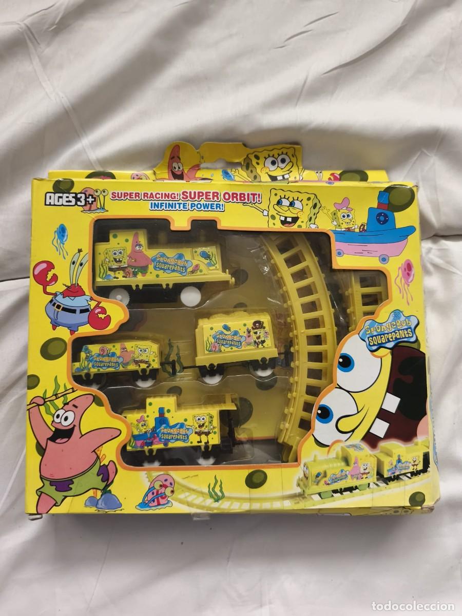 Trenes Escala: SpongeBob squarepants . Juego de tren infantil de Bob Esponja. Caja original