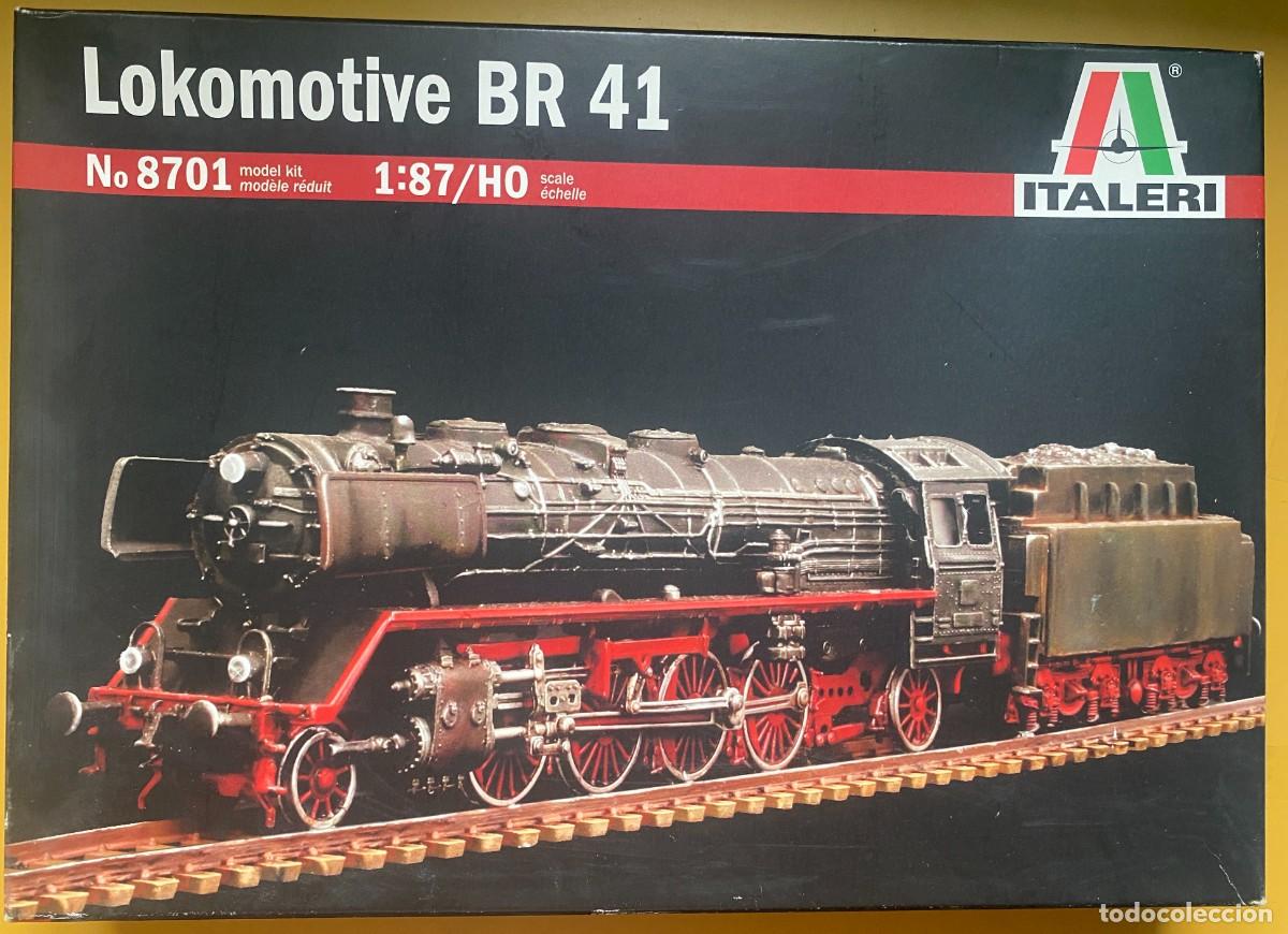 Trenes Escala: Maqueta de la locomotora BR 41 de Italeri en escala 1:87 H0.