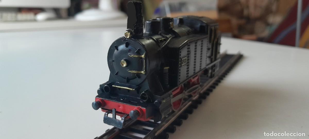 Trenes Escala: Locomotora jouef vapor el&eacute;ctrica con humo