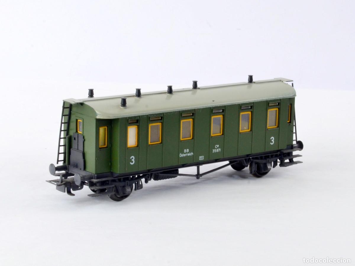 Trenes Escala: Liliput Trenes Escala H0 Vag&oacute;n de Pasajeros BB &ouml;sterreich 3&ordf; Clase