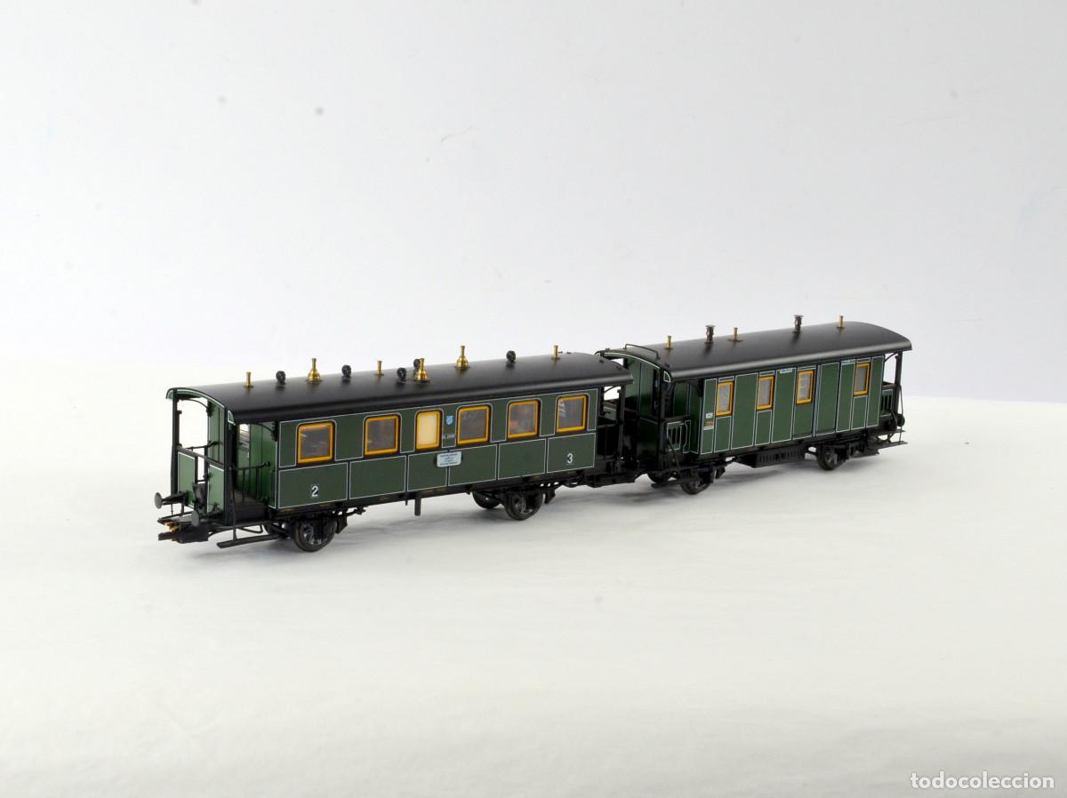 Trenes Escala: Trix Trenes Escala H0 Dos Vag&oacute;n de Pasajeros K.Bay.Sts.B