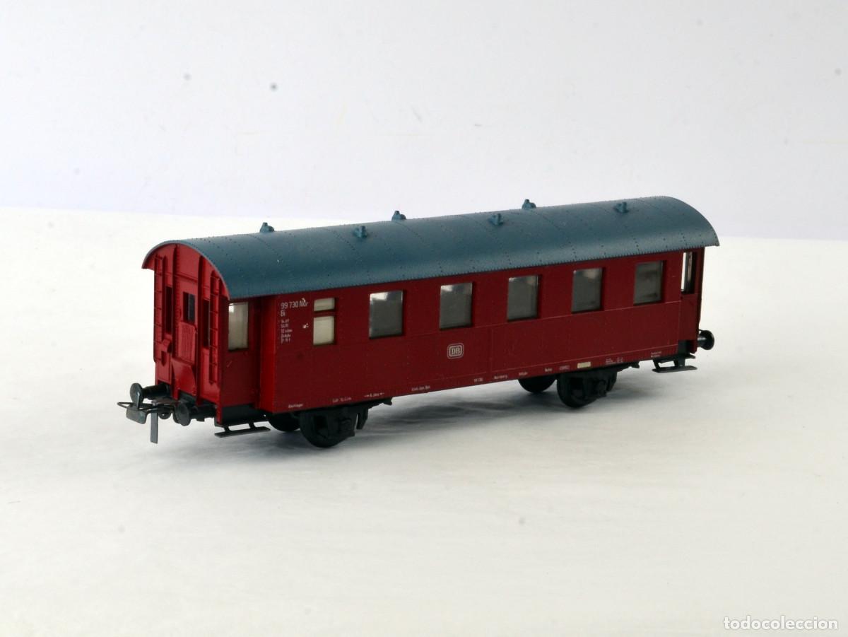 Trenes Escala: Prefo Trenes Escala H0 Vag&oacute;n de Pasajeros Bi33 DB Licencia Piko con Caja Original RDA DDR