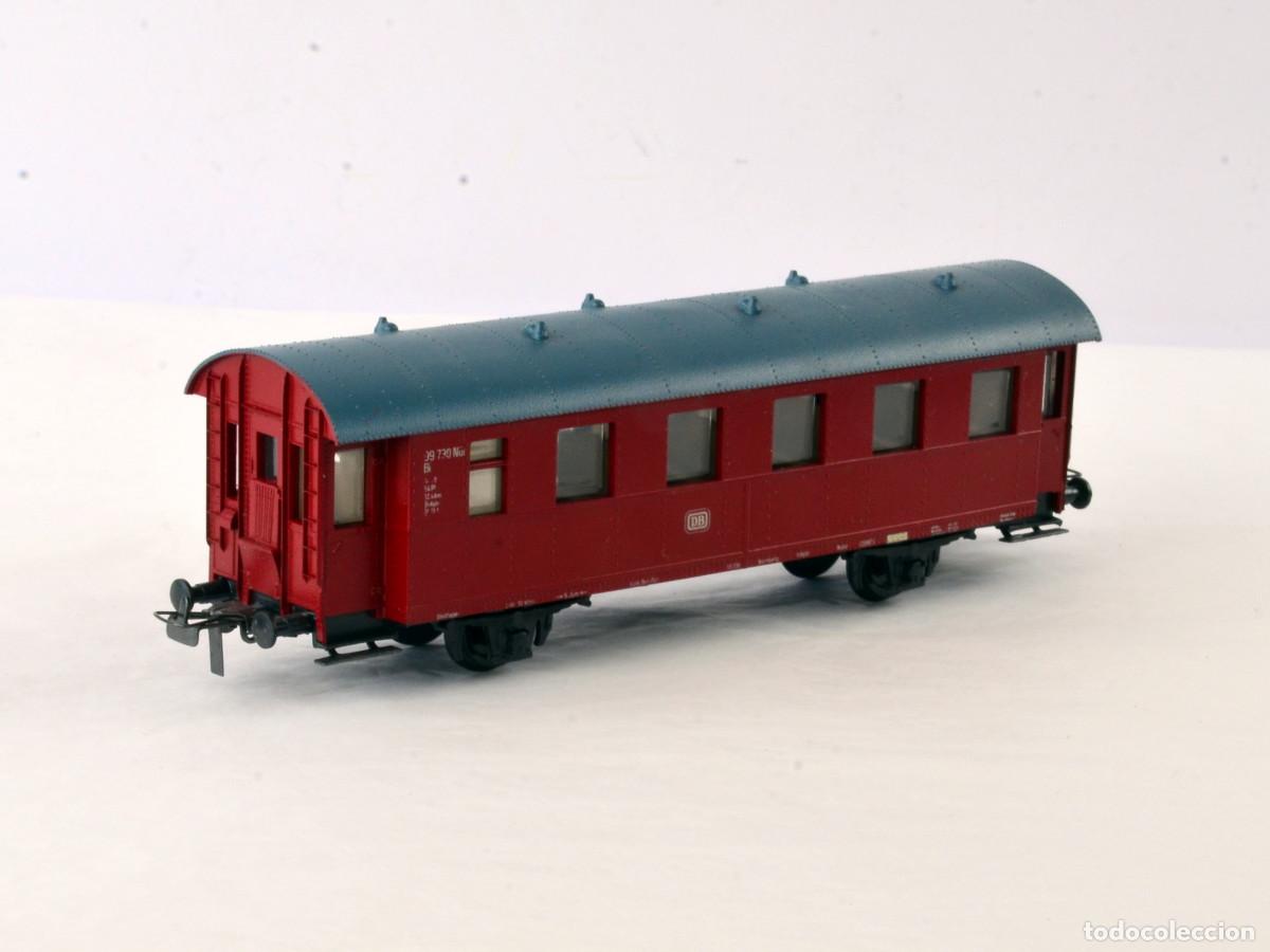 Trenes Escala: Prefo Trenes Escala H0 Vag&oacute;n de Pasajeros Bi33 DB Licencia Piko con Caja Original RDA DDR