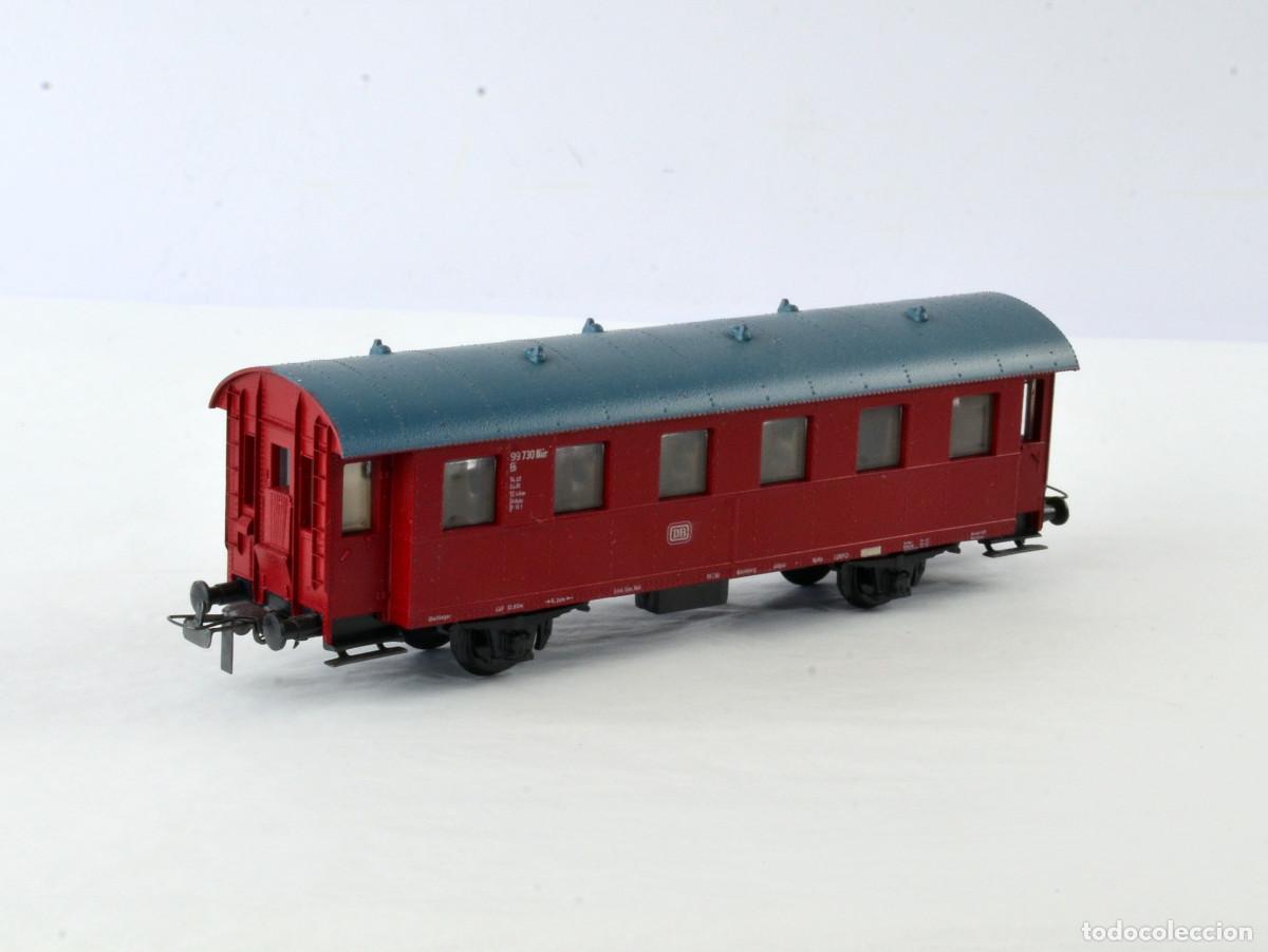Trenes Escala: Prefo Trenes Escala H0 Vag&oacute;n de Pasajeros Bi33 DB Licencia Piko con Caja Original RDA DDR