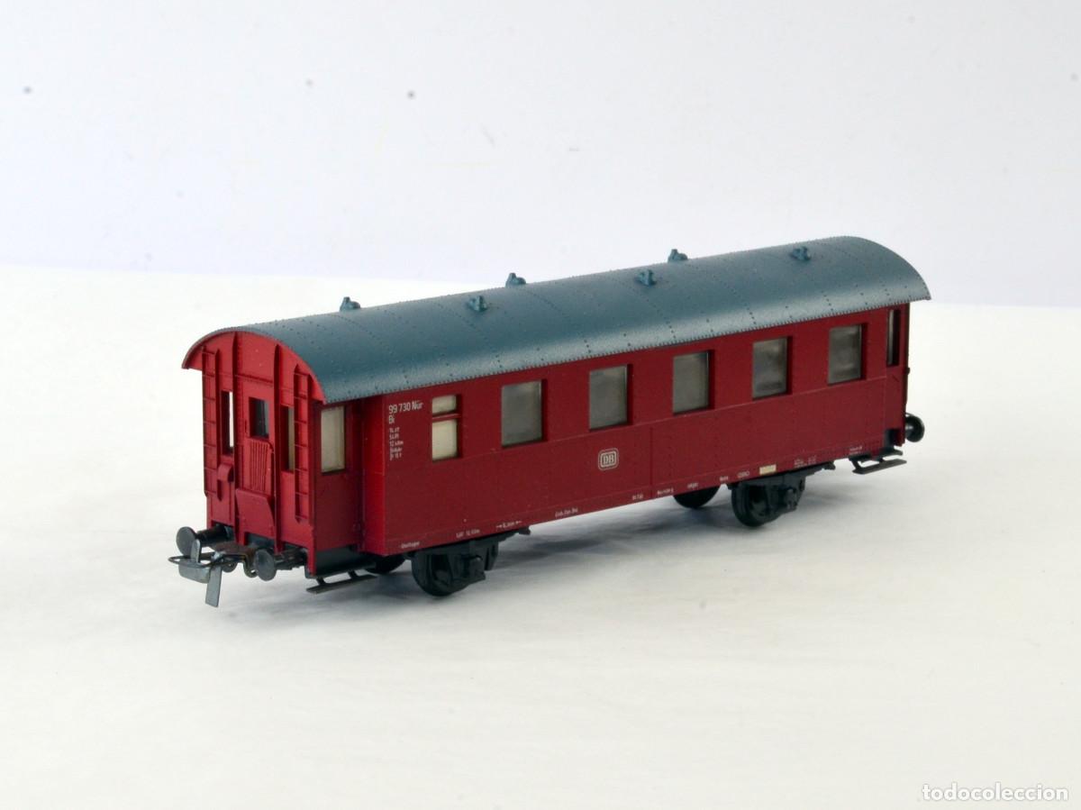Trenes Escala: Prefo Trenes Escala H0 Vag&oacute;n de Pasajeros Bi33 DB Licencia Piko con Caja Original RDA DDR