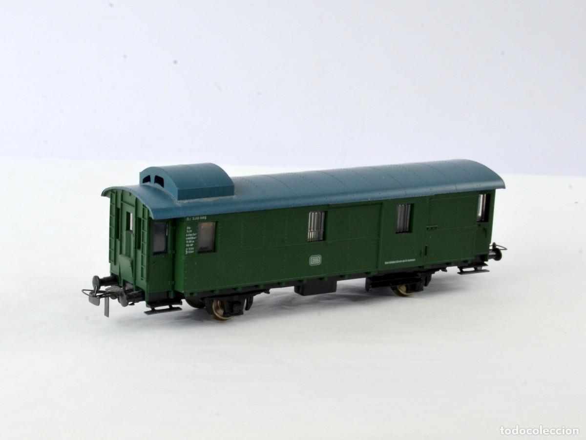 Trenes Escala: Prefo Trenes Escala H0 Vag&oacute;n de Equipaje DB Licencia Piko con Caja Original RDA DDR