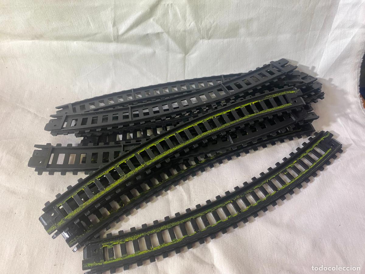 Trenes Escala: LOTE VIAS DE PLASTICO ESCALA HO