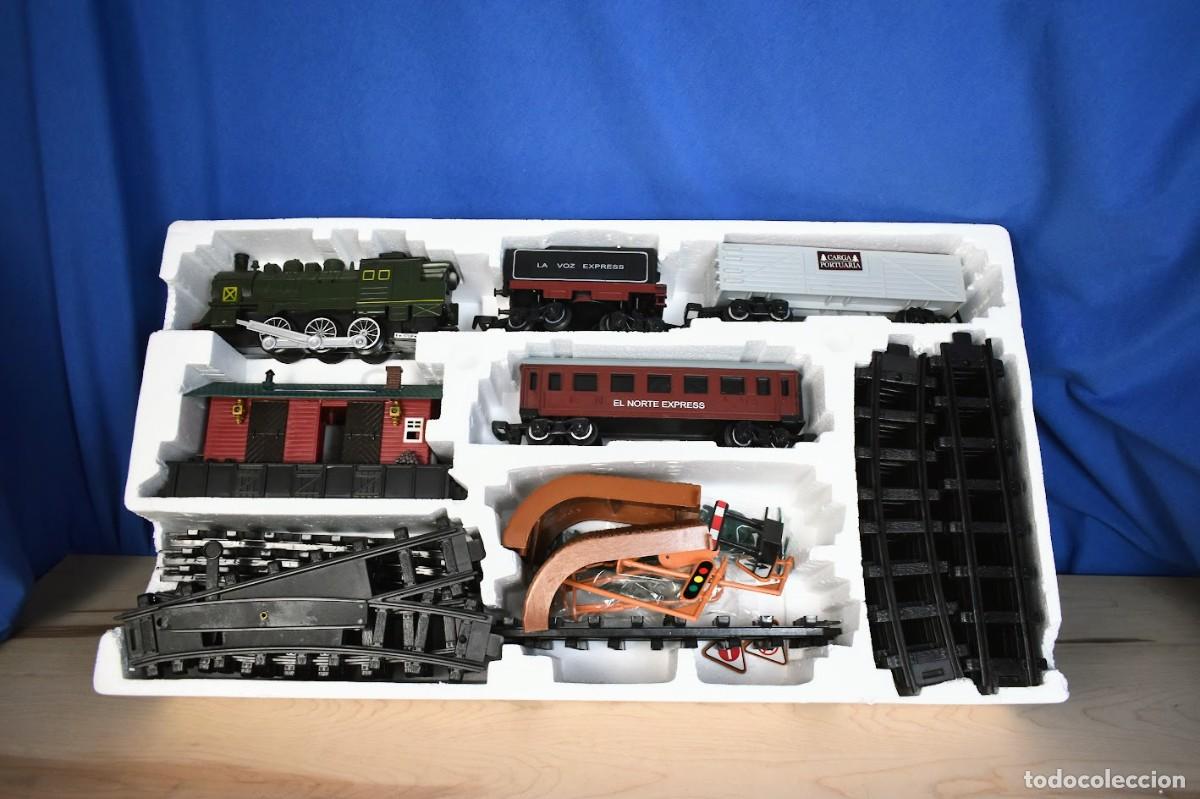 Trenes Escala: Tren el&eacute;ctrico vintage &rdquo;la voz Express&rdquo;