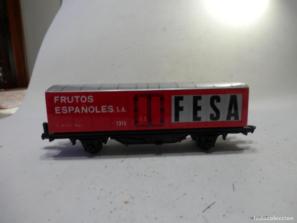 Trenes escala: VAGON ESCALA HO PARA TREN A PILAS METALICO