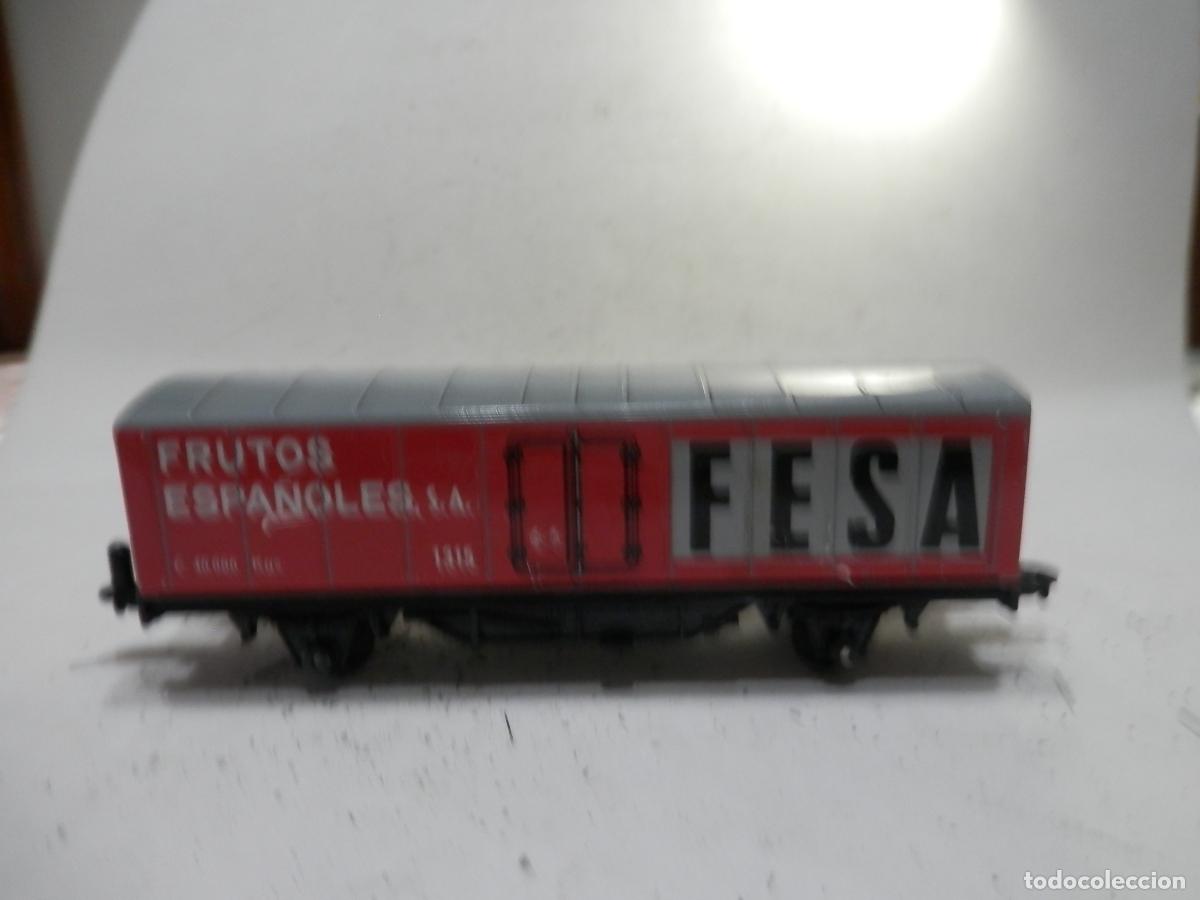 Trenes escala: VAGON ESCALA HO PARA TREN A PILAS METALICO
