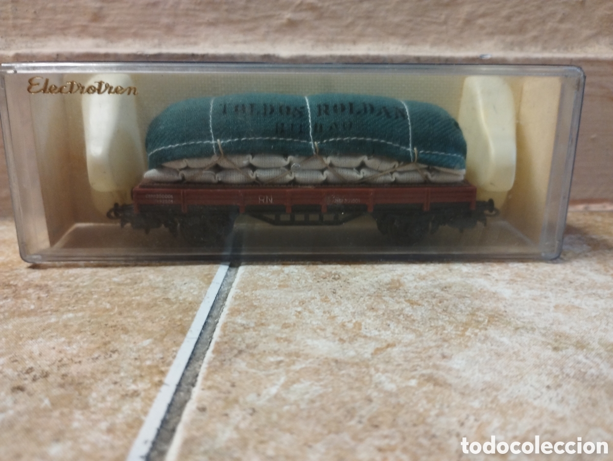 Trenes escala: Vag&oacute;n toldos Rold&aacute;n marca electrotren - Foto 2