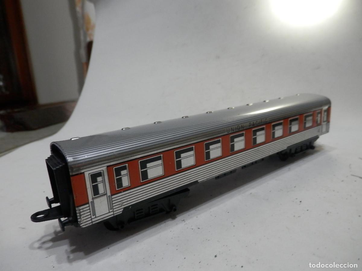 Trenes escala: VAGON METALICO ESCALA HO PARA TREN A PILAS