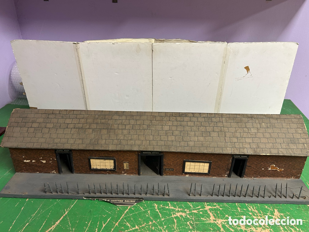 Trenes escala: ESTACION DE MADERA SCALA 1 - Foto 1