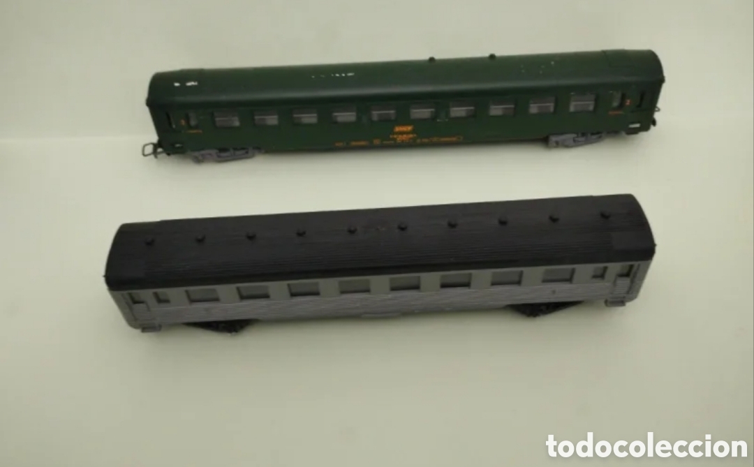 Trenes escala: LOTE DE VAGONES PORTACOCHES