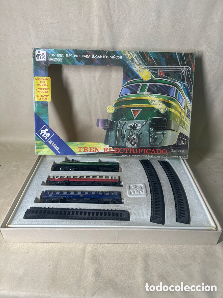 Trenes escala: Tren electrificado Valtoy 753