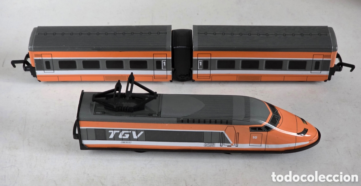 Trains &Eacute;chelle: Juguete Tren TGV Locomotora Coches Alsthom Alta Velocidad 380 kmh Trenex Ibertren Vag&oacute;n Maqueta
