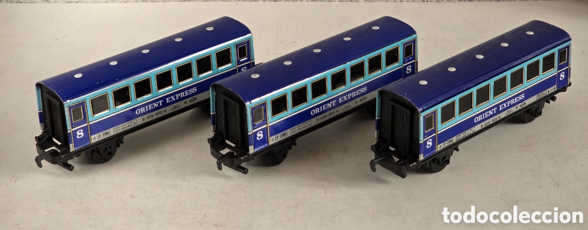 Trains &Eacute;chelle: 3 Coches Orient Express - Tren Juguete Trenex Ibertren - Vag&oacute;n Maqueta
