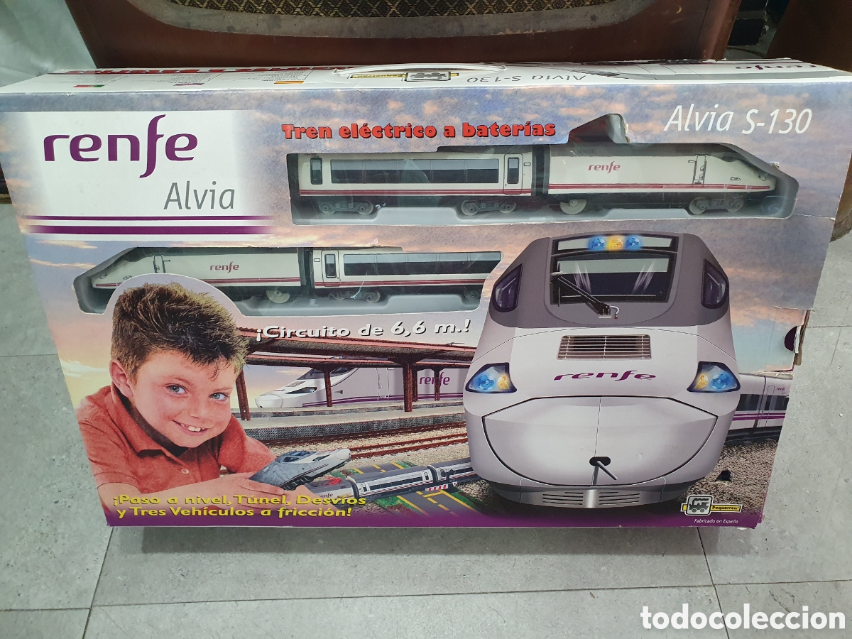 Trenes escala: Renfe Alvia S-130. Pequetren. Ver fotos. (L115)