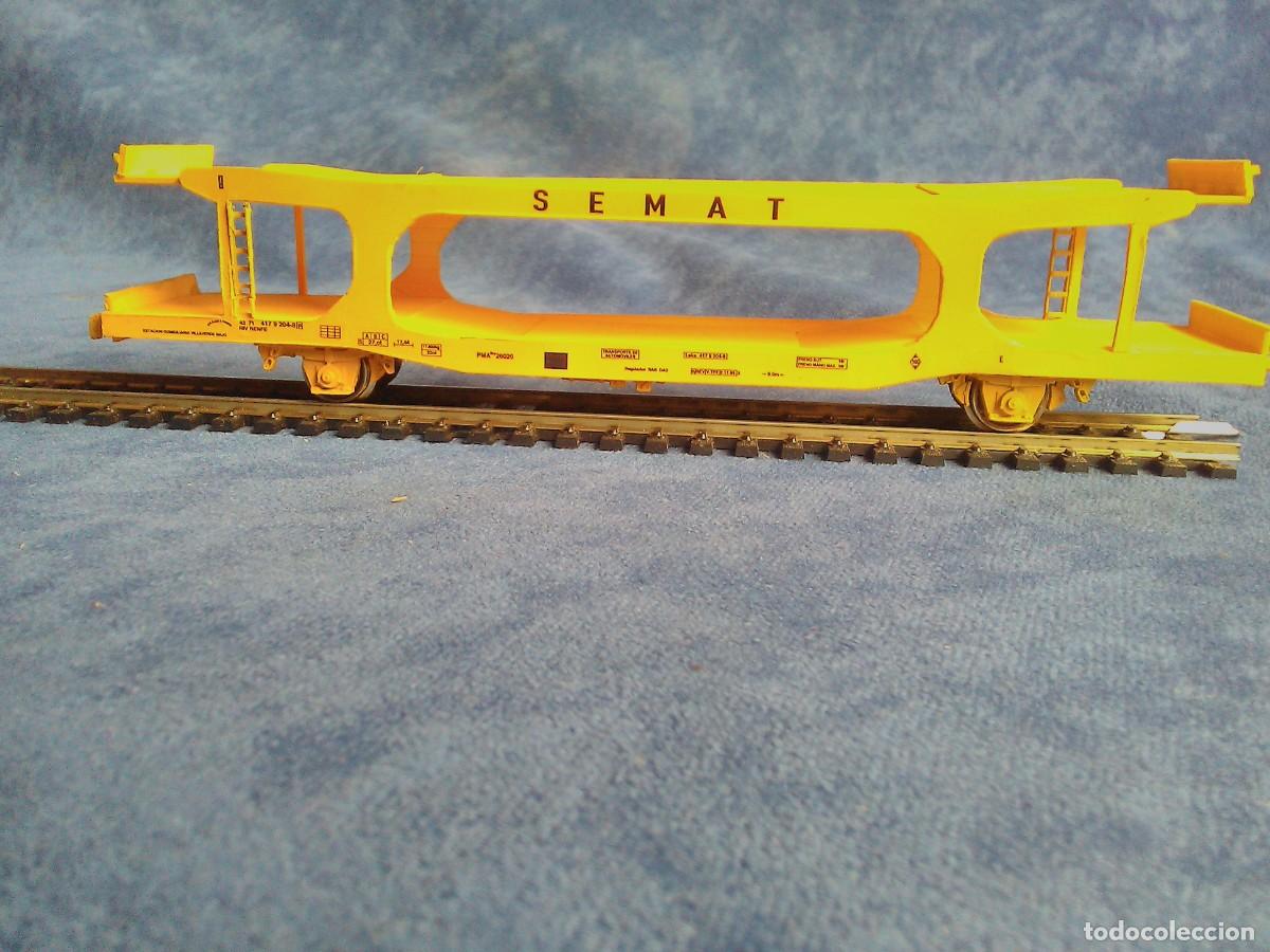 Trenes escala: VAG&Oacute;N PORTA AUTOS PMA 26.000 SEMAT