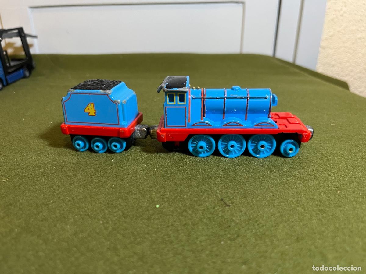 Trenes escala: Thomas & Friends Gordon Take-n-Play Mattel R9066 Locomotora die-cast con t&eacute;nder original A&ntilde;o 2012