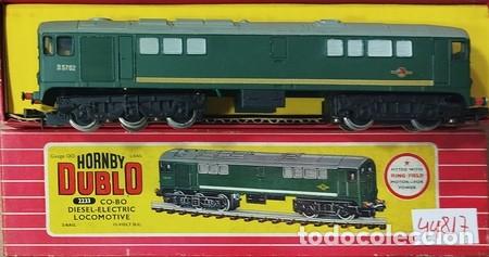 Trenes escala: HORNEY DUBLO. Locomotora el&eacute;ctrica en caja original (Modelo 233 Co-bo Diesel Electric).