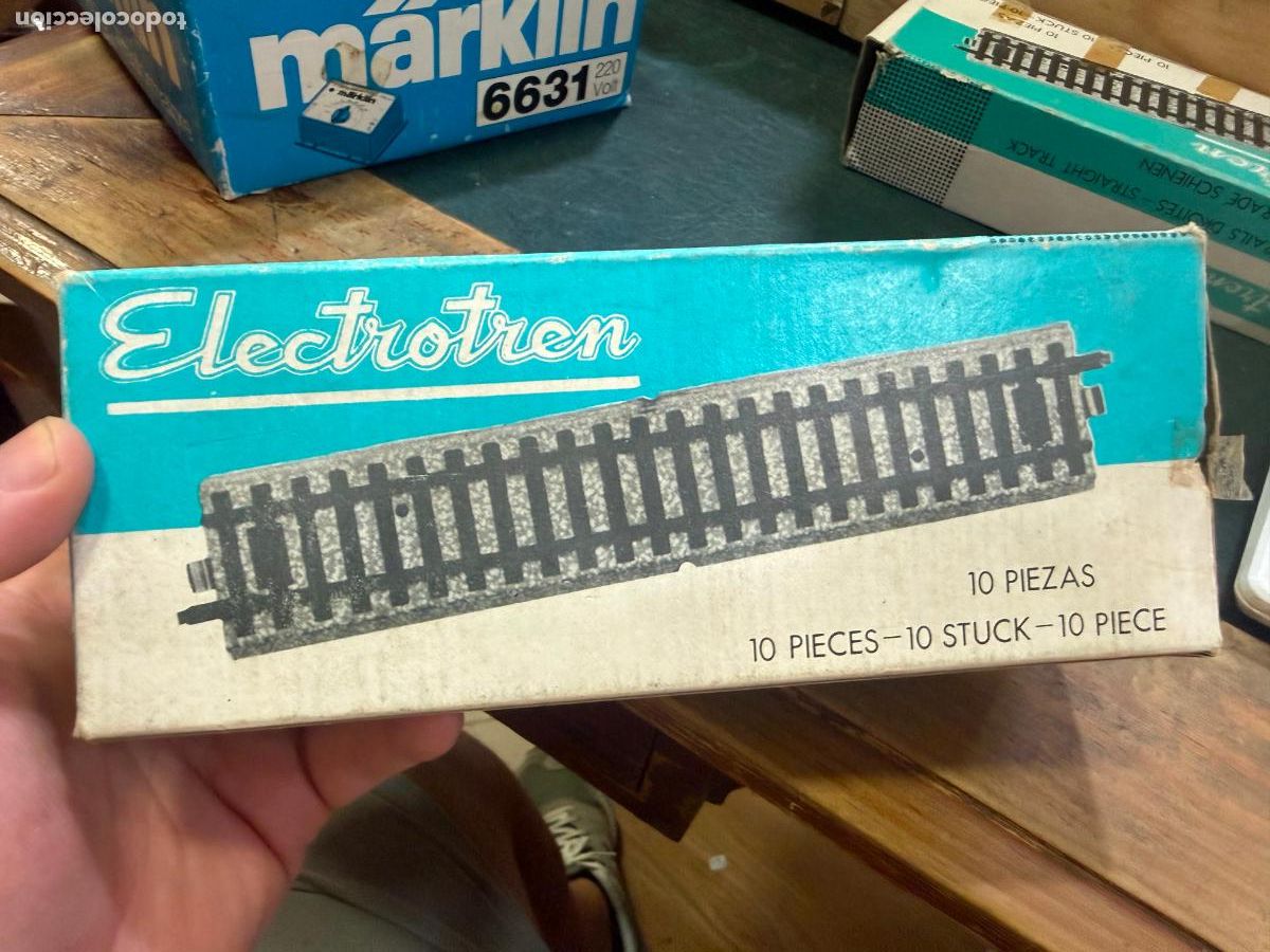 Trenes escala: CAJA CON 10 VIAS ELECTROTREN
