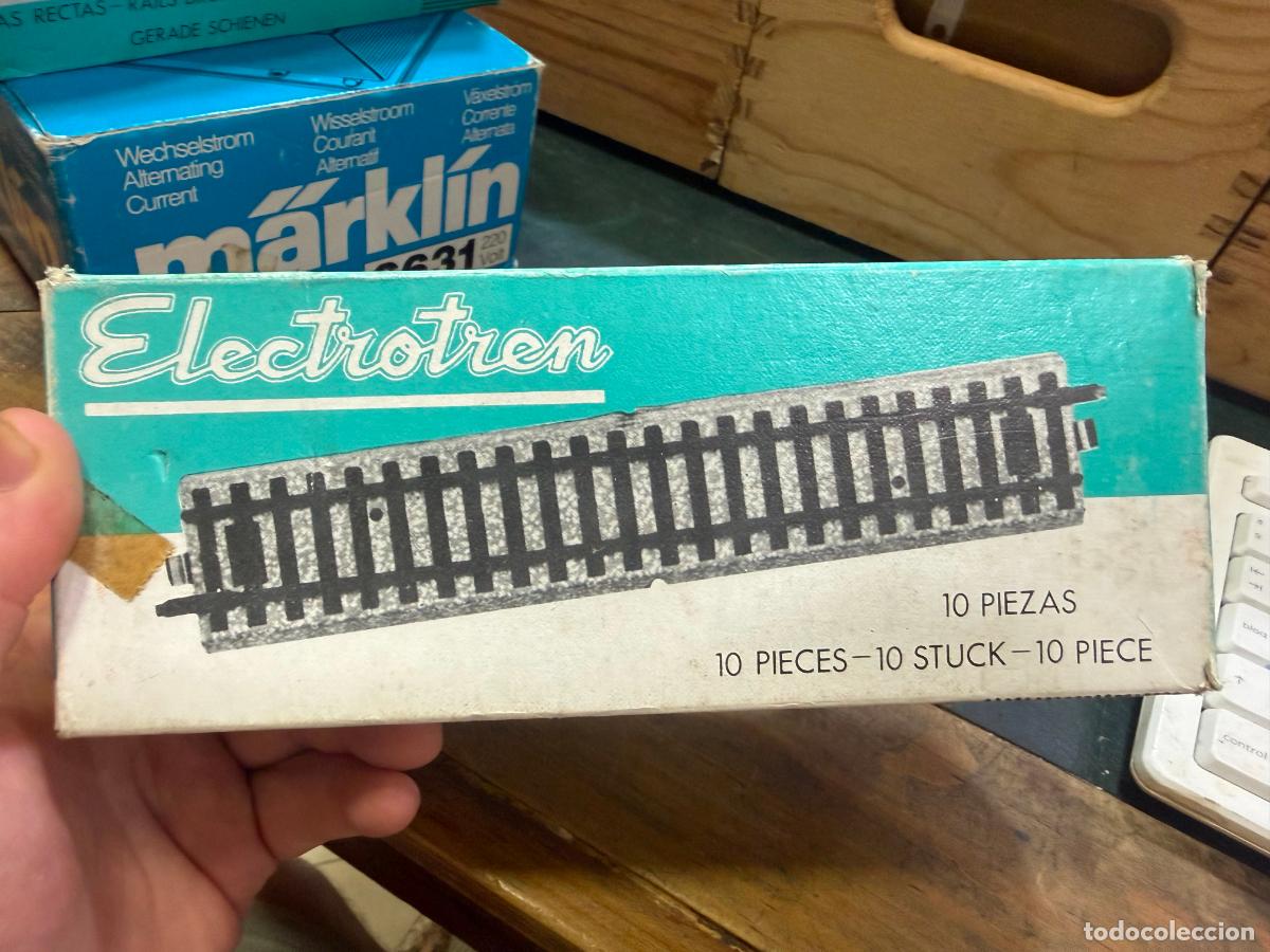 Trenes escala: CAJA CON 10 VIAS ELECTROTREN