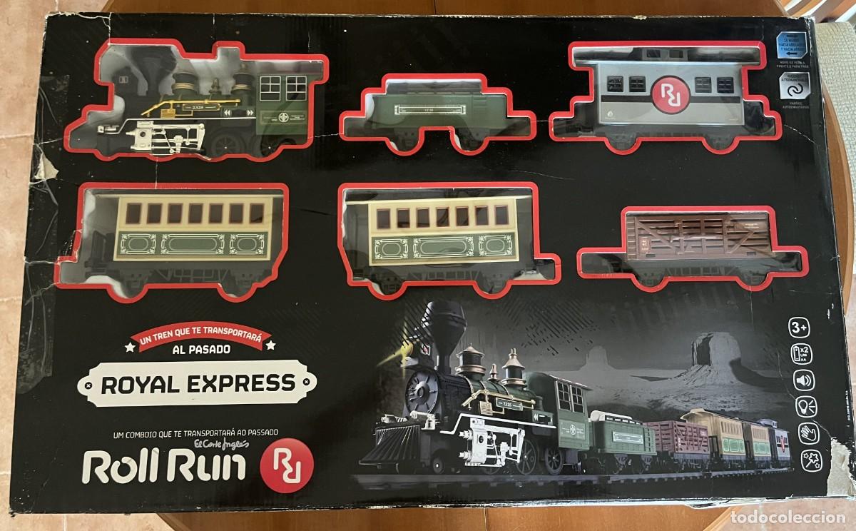 Trenes escala: Tren royal express roll run Con todas sus piezas, como nuevo, usado una vez