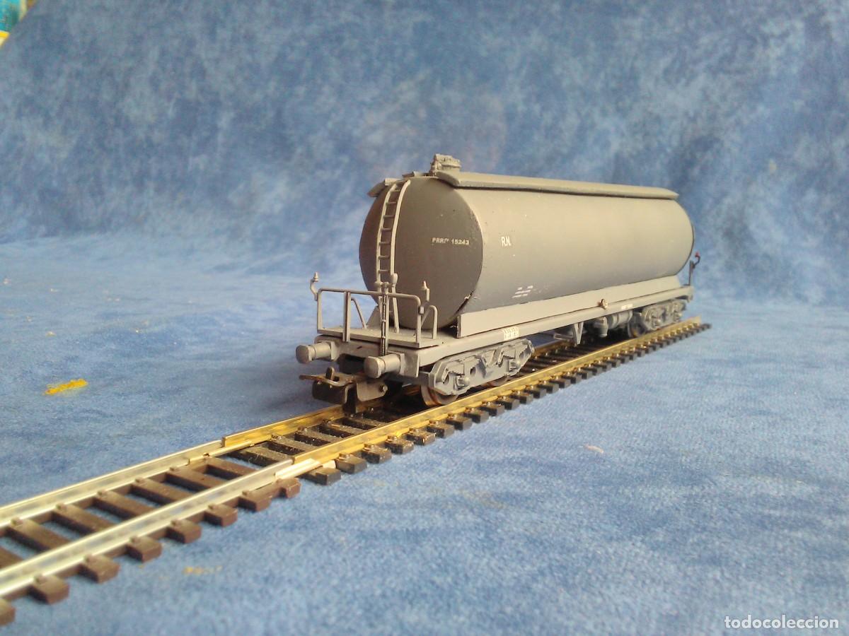 Trenes escala: VAG&Oacute;N CISTERNA RR RENFE - Foto 3
