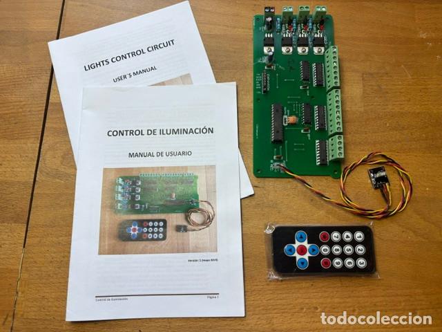 Trenes escala: Iluminaci&oacute;n autom&aacute;tica casa de mu&ntilde;ecas/maqueta de tren
