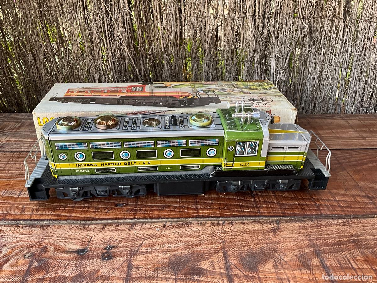 Trenes escala: LOCOMOTORA DI&Eacute;SEL HOJALATA - DE EGE -REF - 92 - EN CAJA ORIGINAL - NO PROBADA